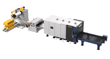 HSG GL Series - Material Coiling Laser Cutting Machine